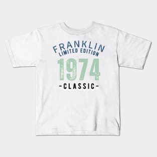 1974 Franklin Kids T-Shirt